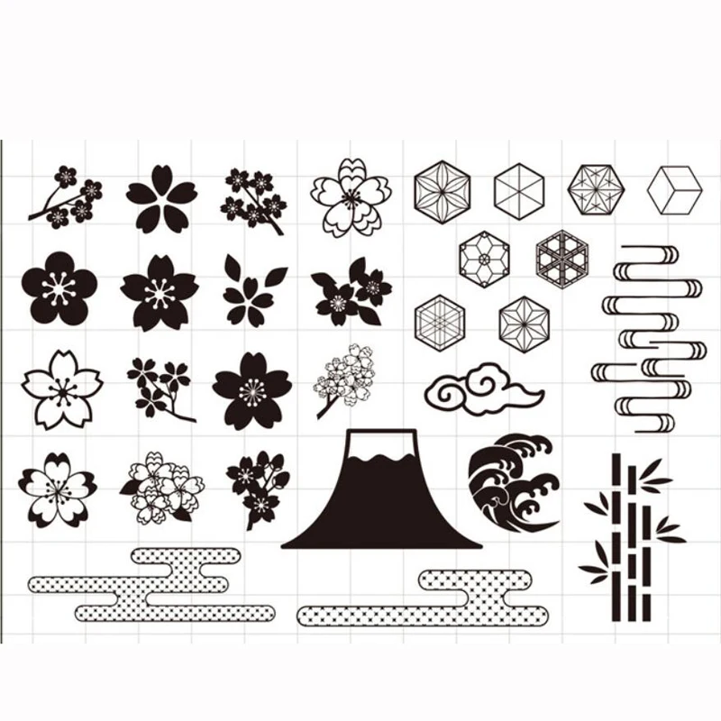 

ZFPARTY Flowers Transparent Clear Silicone Stamp/Seal for DIY scrapbooking/photo album Decorative card making