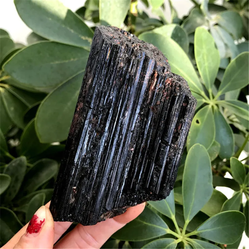 

hot sale 100% Natural Black Tourmaline Schorl Reiki Healing Energy Healing Gemstone as collection