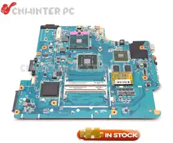 NOKOTION ноутбука материнская плата для Sony Vaio VGN-NS A1665245A MBX-195 основная плата PM45 DDR2 Бесплатная Процессор