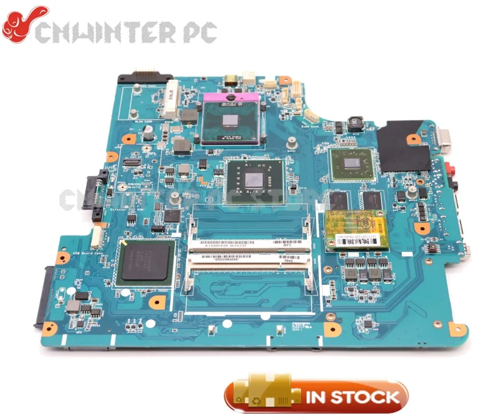 Материнская плата NOKOTION для ноутбука Sony Vaio VGN-NS A1665245A системная PM45 DDR2 Бесплатный ЦП
