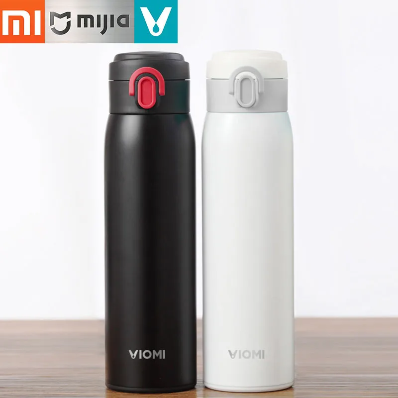 Xiaomi VIOMI 300/460 мл Термос из нержавеющей стали чашка для путешествий Термокружка 12 ч Вакуумная бутылка кружка для нагрева воды портативная Спортивная холодная чашка