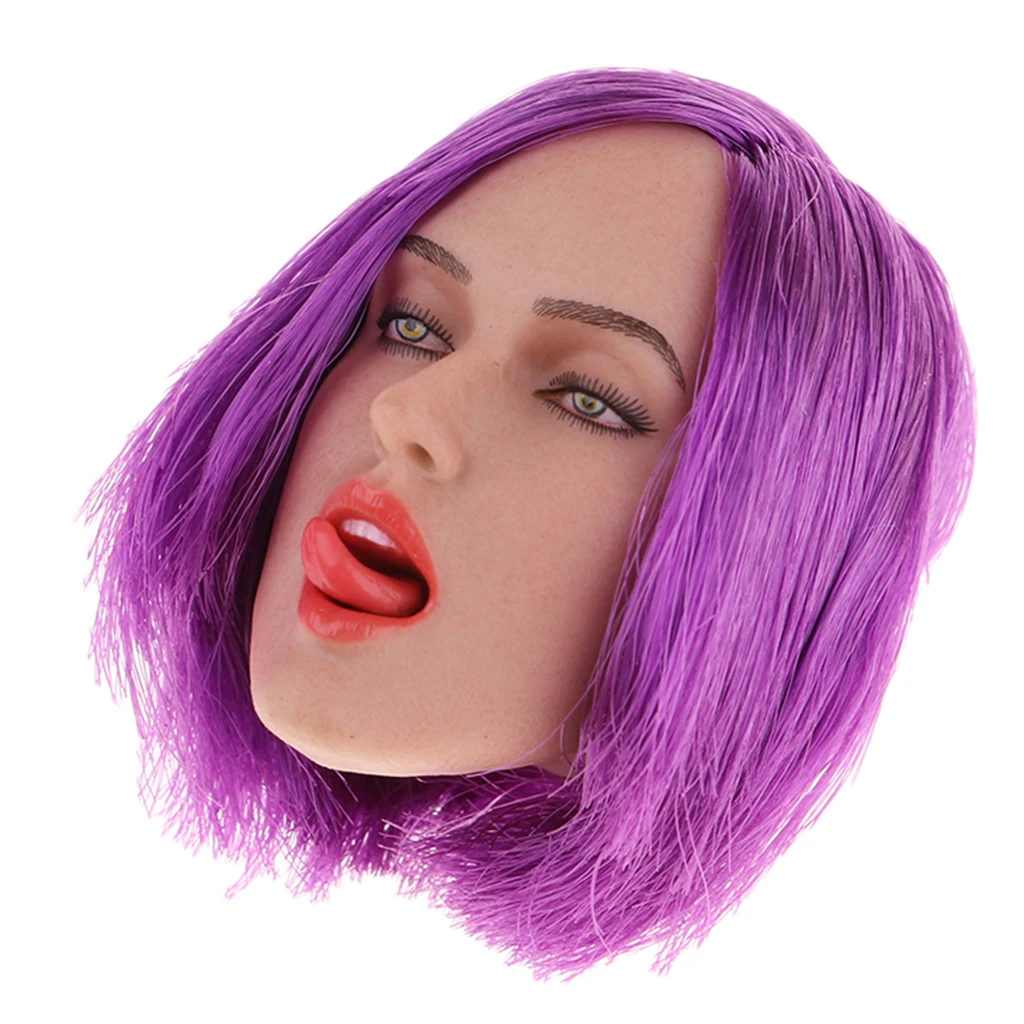 1/6 Scale Seamless European Shape Body Big Busts Carving Head Sculpt Model for 12'' TTL Enterbay /Kumik  Dolls Parts