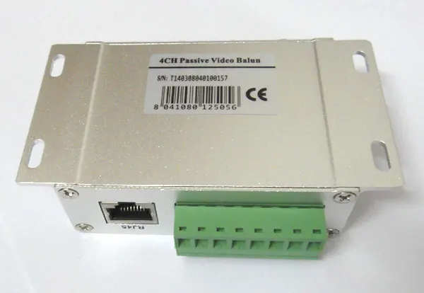 UTP 4CH канальный пассивный видеоприемник BNC CCTV Cat5 RJ45 активный адаптер|rj45 inline extension