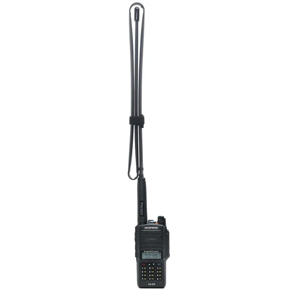 ABBREE SMA-Female VHF UHF Двухдиапазонная Складная тактическая антенна для BaoFeng UV-XR UV-9R Plus/mate Водонепроницаемая рация UV XR