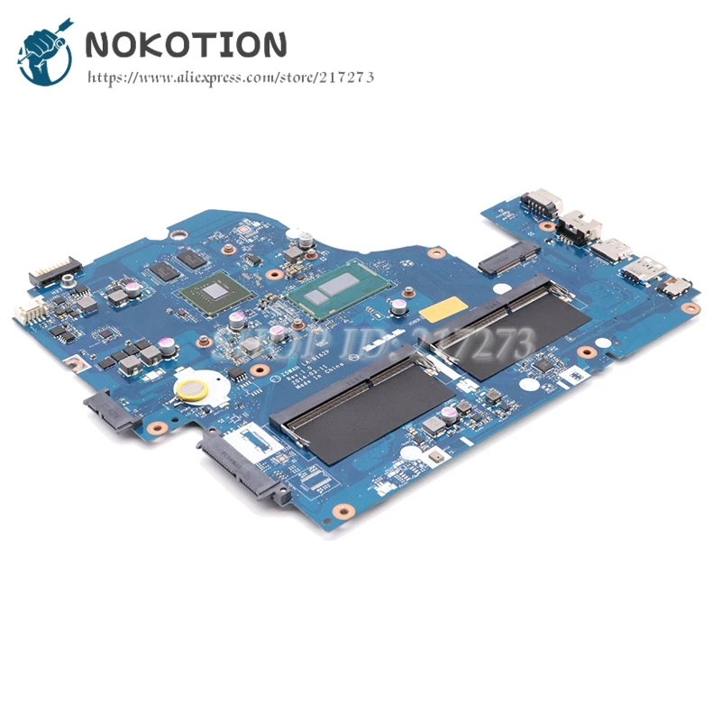 NOKOTION لشركة أيسر أسباير E1-572 E1-572G اللوحة المحمول Z5WAH LA-B162P NBMLC11004 الرئيسي مجلس I5-4210U CPU HM86 820 M gpu DDR3L