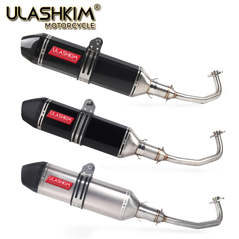 Pcx150 Pcx125 Motorfiets Uitlaatpijp Slip Op Volledige Systeem Voor