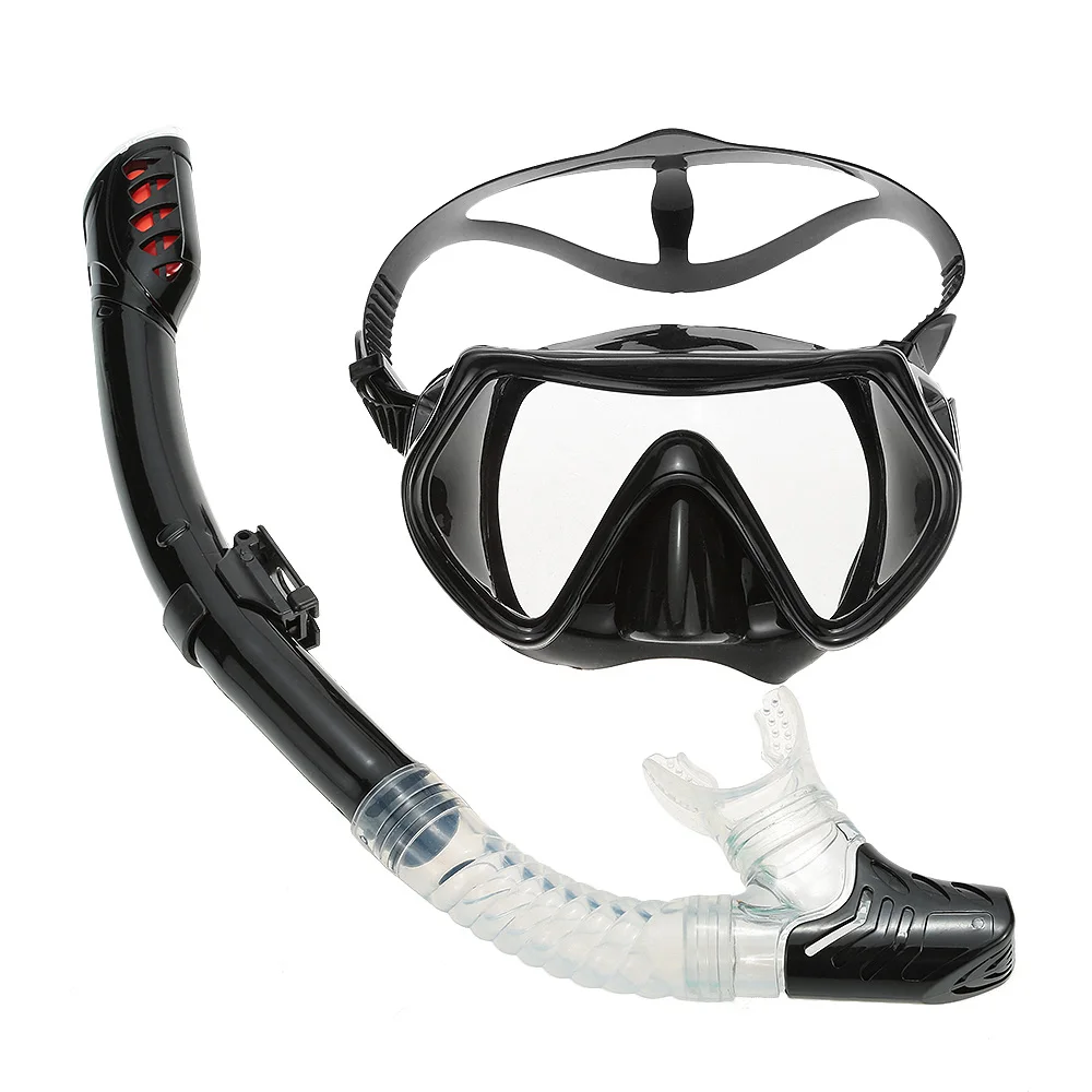 

Lixada Underwater Diving Mask Snorkel Set Swimming Training Scuba Full Dry Snorkel Tube Snorkeling Mask Anti Fog For Adults