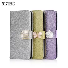 ZOKTEEC for ZTE Axon 7 New Fashion Bling Diamond Glitter PU Flip Leather Case for ZTE Axon 7 A2017 Cover Case With Card Slot ZOKTEEC for ZTE Axon 7 New Fashion Bling Diamond Glitter PU Flip Leather Case for ZTE Axon 7 A2017 Cover Case With Card Slot