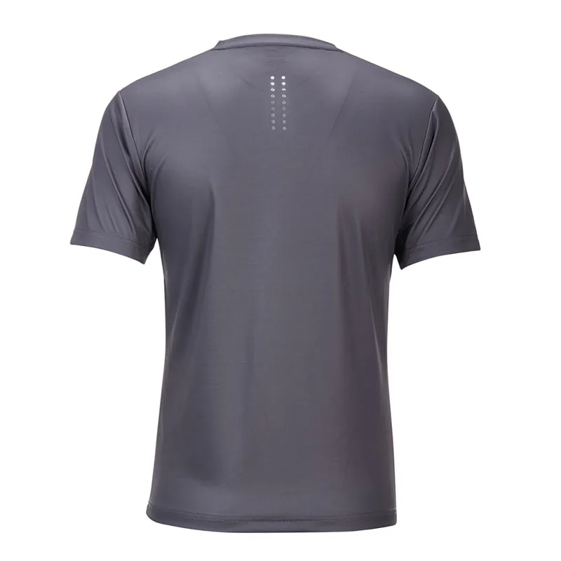 Бренд Kawasaki, мужская спортивная одежда, ST-T1026, футболка для бадминтона, дышащая теннисная рубашка с круглым вырезом и коротким рукавом для мужчин