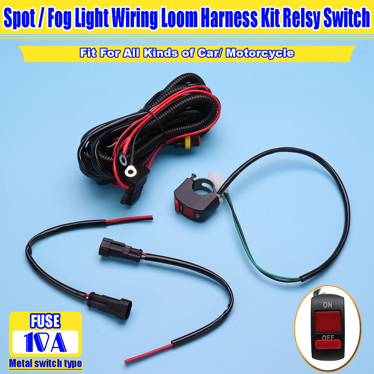 Buy universal motorcycle wiring harness and get free shipping on AliExpress.com