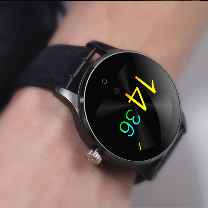 Smarcent K88H Smart Watch Track Wristwatch Bluetooth Heart Rate Monitor Pedometer Dialing Smartwatch Phone For Android IOS