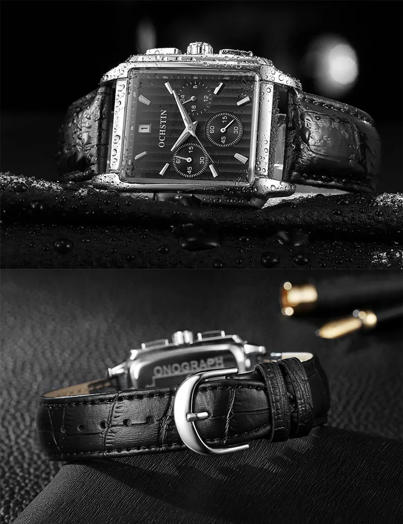 Часы хронограф Мужские кварцевые с секундомером|stopwatch stopwatch|stopwatch menstopwatch watch |