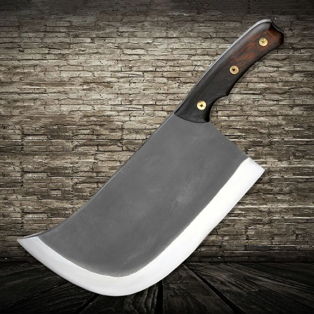 XITUO Black Handmade Chef Knife Professional Butcher Cleaver