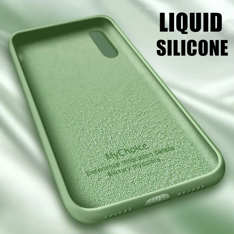 

Luxury Soft Liquid Silicone Case For Samsung Galaxy A50 A70 M10 M20 M30 A10 A20 A30 A40 Note 8 9 S8 S9 S10 Plus S10E Phone Coque