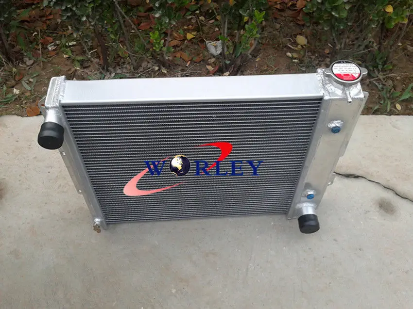 62MM For Triumph TR8 3.5L V8 1978–1981 1980 1979 Manual Aluminum Radiator /&FAN