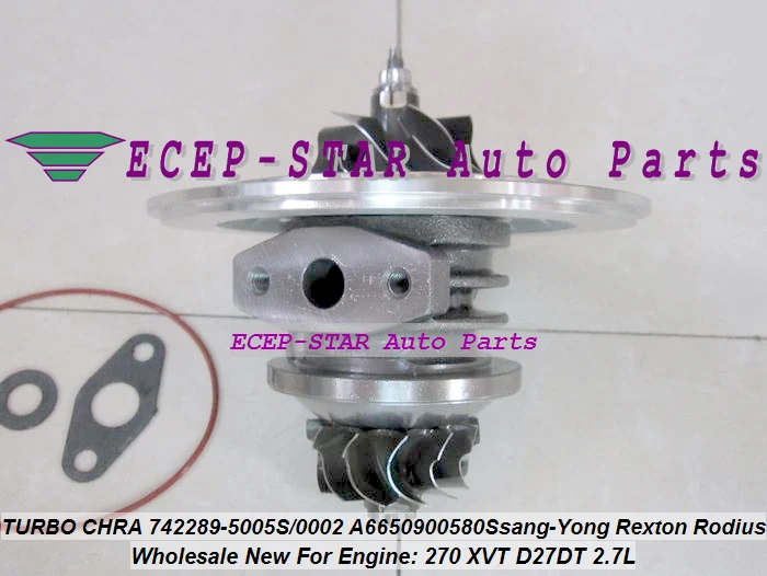 TURBO CHRA 742289-5005S0002 A6650900580 Ssang-Yong Rexton Rodius (4)