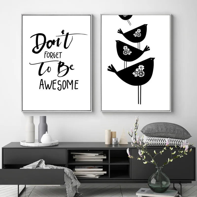 Don/'t Forget To Be Awesome Wall Quote