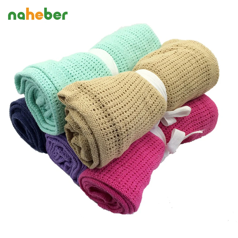 Baby Blanket Soft Cotton Babies Bedding Newborn Casual Sleeping