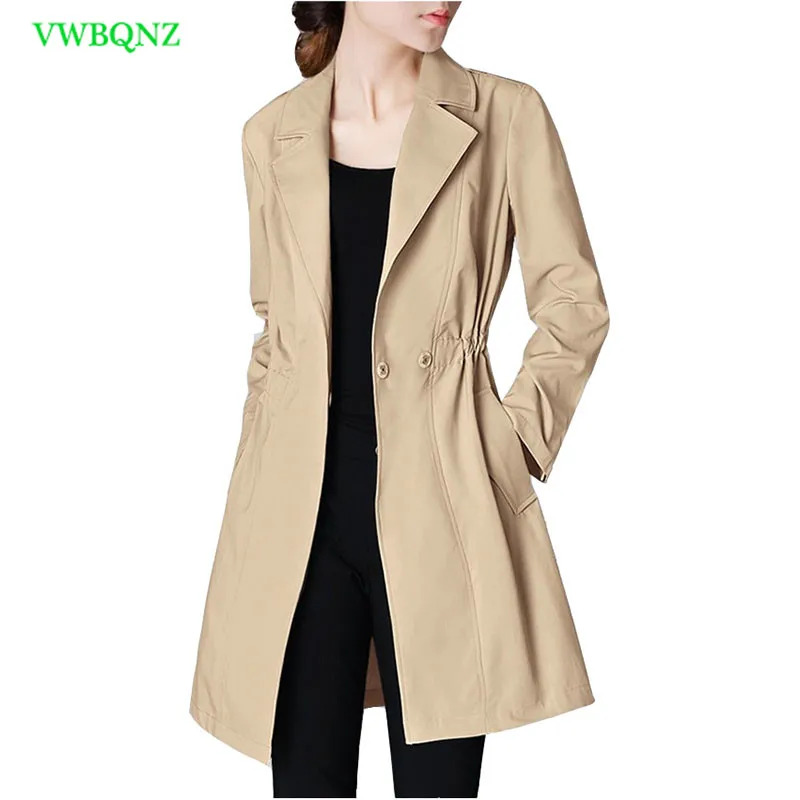 Spring New Women Temperament Windbreaker coat Women's Slim
