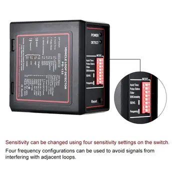 

220V Smart Automatic Barrier Opener Vehicle Loop Detector System