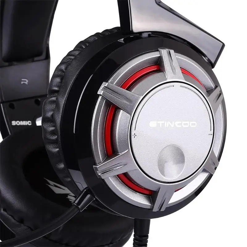 Somic G926S 3,5 мм проводные наушники для игровой гарнитуры для настольного ноутбука планшета с микрофоном