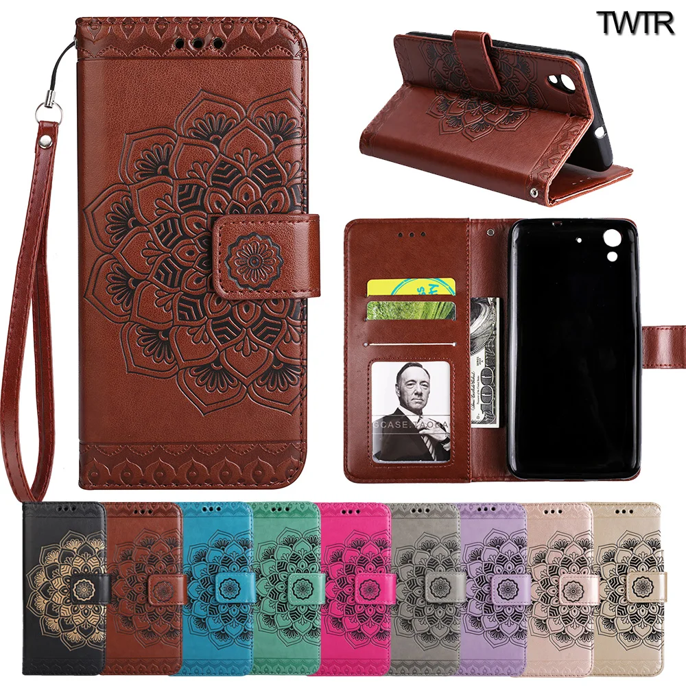 Flip Case for Huawei Y6 ii 2 CAM-L32 CAM-L21 CAM-L23 CAM-L03 Floral Case Phone Leather Cover for Huawei Y6ii Y 6 II Phone Bag