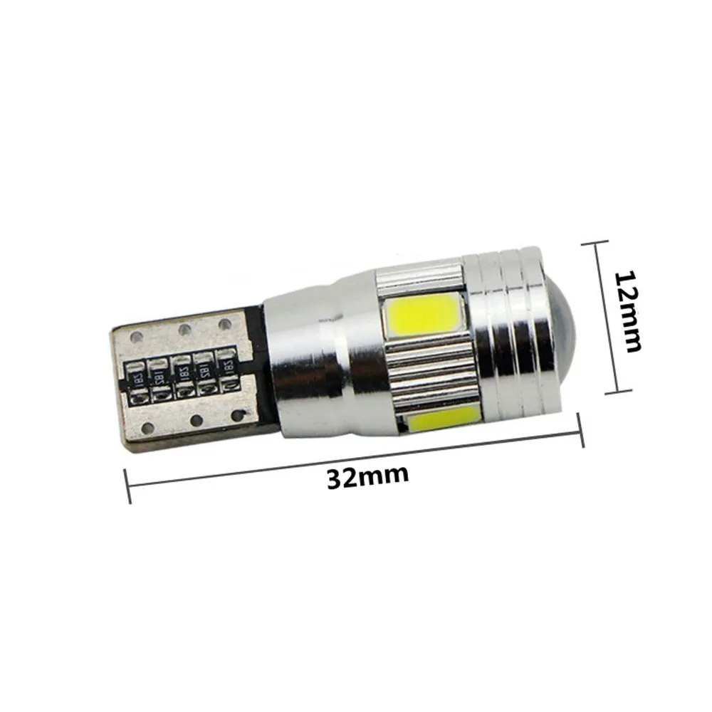 6 SMD СВЕТОДИОДНЫЙ 5630 без ошибок 194 168 W5W универсальная парковочная лампа для