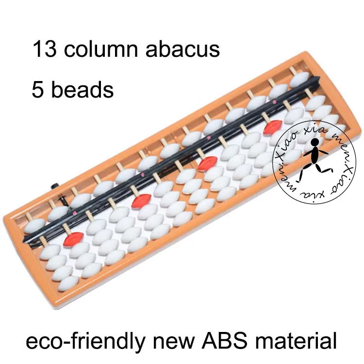 13 Колонка пластиковые abacus профессиональный китайский soroban инструмент в Пособия по математике для studentsx058