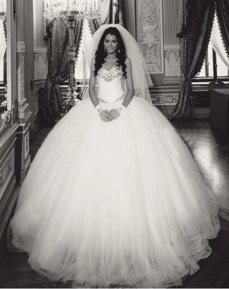 Big Poofy Ball Gown Wedding Dresses