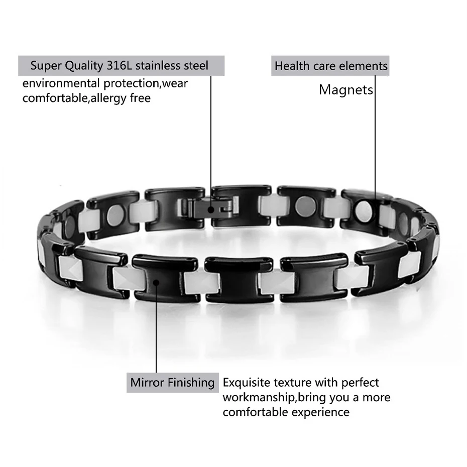 Ceramic Hematite Bracelet Bangle ORB-216-3