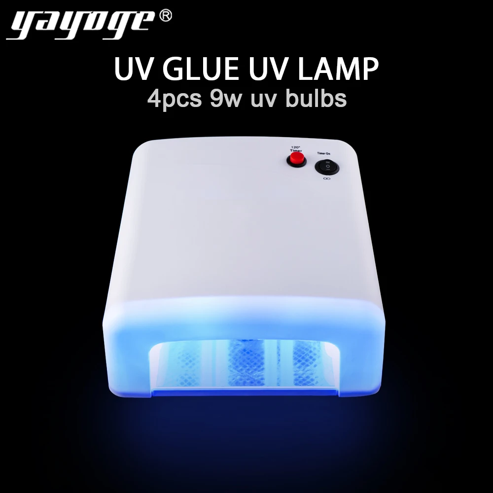 

YAYOGE 36W UV lamp Nail dryer for All Gels with 120s button real High power 50000+ hours usd quick dry high quality