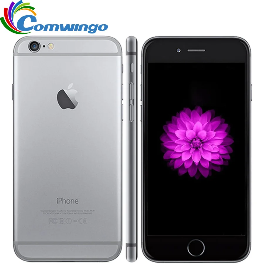 Оригинальный разблокированный iPhone 6 16 ГБ/64 Гб/128 Гб ПЗУ IOS система 4 7 дюймовый