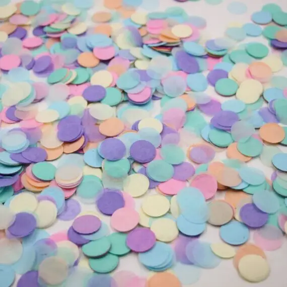 10000pcs Rianbow Circle Table Confetti Party/Wedding /baby ...