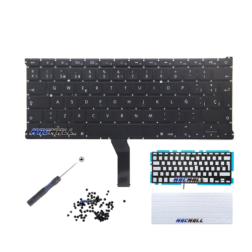 Новинка для Macbook Air 13 &quotA1466 A1369 MD231 MD232 MC503 MC504 SP испанская клавиатура с подсветкой
