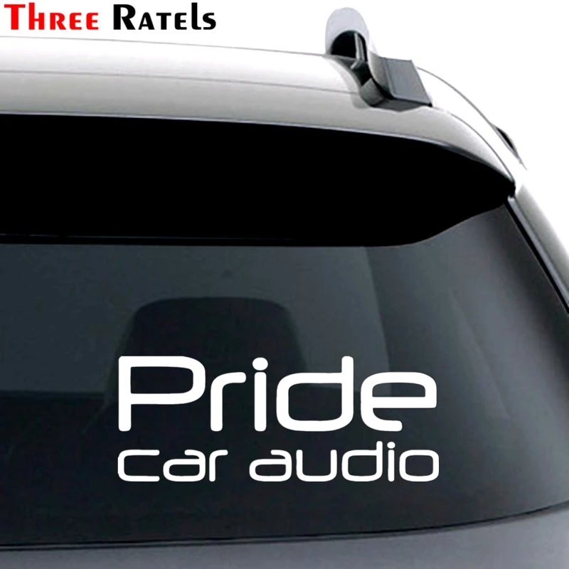 Three Ratels TZ 1049 9.6*24.5см 1 4шт прикольные виниловые наклейки на авто pride car audio машину