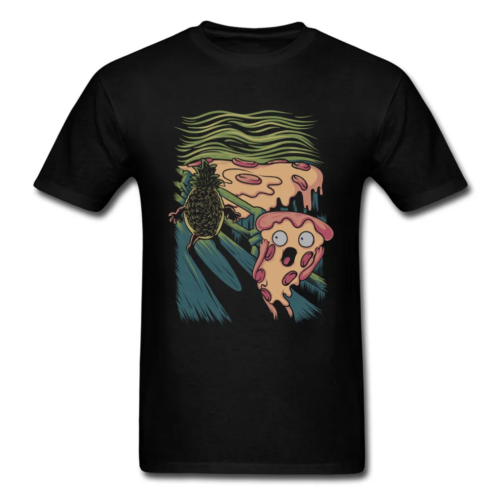 Pizza Nightmare Special Young Tshirts O-Neck Short Sleeve Cotton Fabric Tops T Shirt Casual Tops & Tees Drop Shipping Pizza Nightmare black