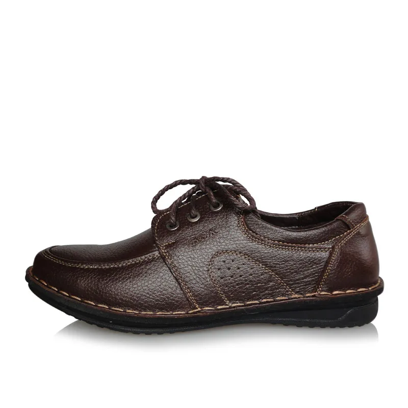 2019 Newly Men's Genuine Leather Shoes Size 44 Quality Handmade Head Leather Soft Man Leather Casual Shoes 2019 Newly Men's Genuine Leather Shoes Size 44 Quality Handmade Head Leather Soft Man Leather Casual Shoes