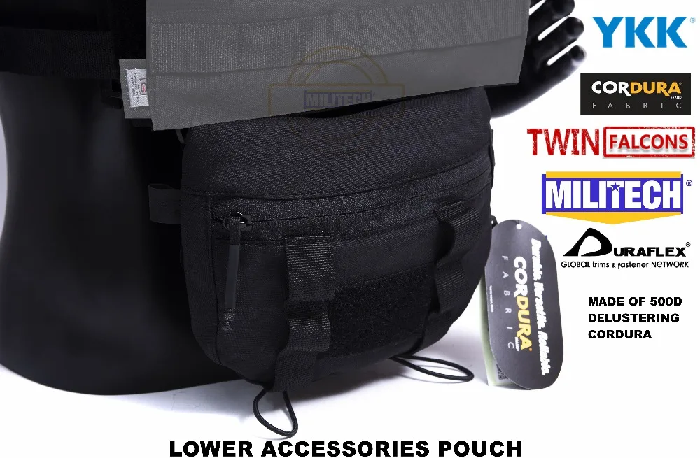 LOWER ACCESSORIES POUCH BK-1