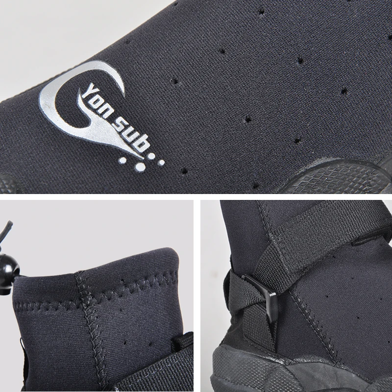 Rubber Diving Boots 3MM Anti-slip Quick-drying