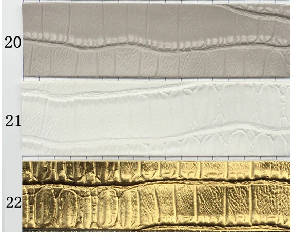 Искусственная DIY искусственная кожа синтетическая ткань материал, крокодил печатных ПУ deri, синтетическая кожа Перчатки рыбы текстиль, 1210025