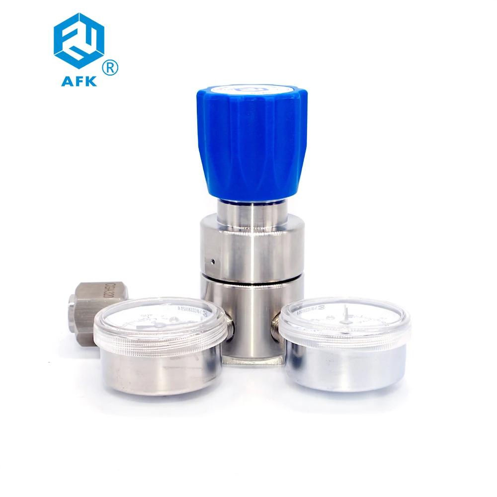 dual stage co2 regulator