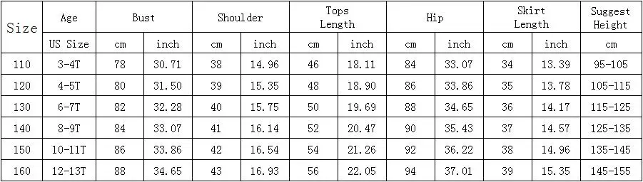 2019 Summer Children Clothing Set For Teenage Girls Fashion Letter Flower Tshirt Ruffles Skirt 2Pcs Kids Clothes Suit 10 12 Year (5)