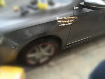 

2pcs 3D metal Car Sticker side Emblem Badge for audi a4 a3 q7 volvo volkswagen mazda cx-5 toyota rav4 corolla mazda Accessories