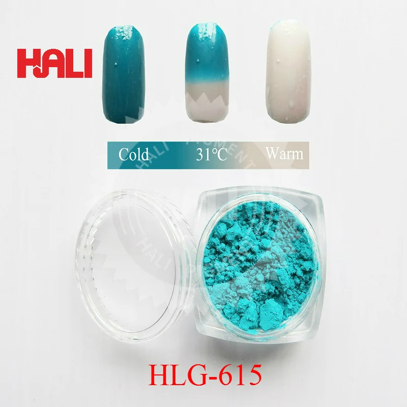 Thermochromic pigment item:HLB-700 color:black activate temperature:31centigrade 1lot=10gram.