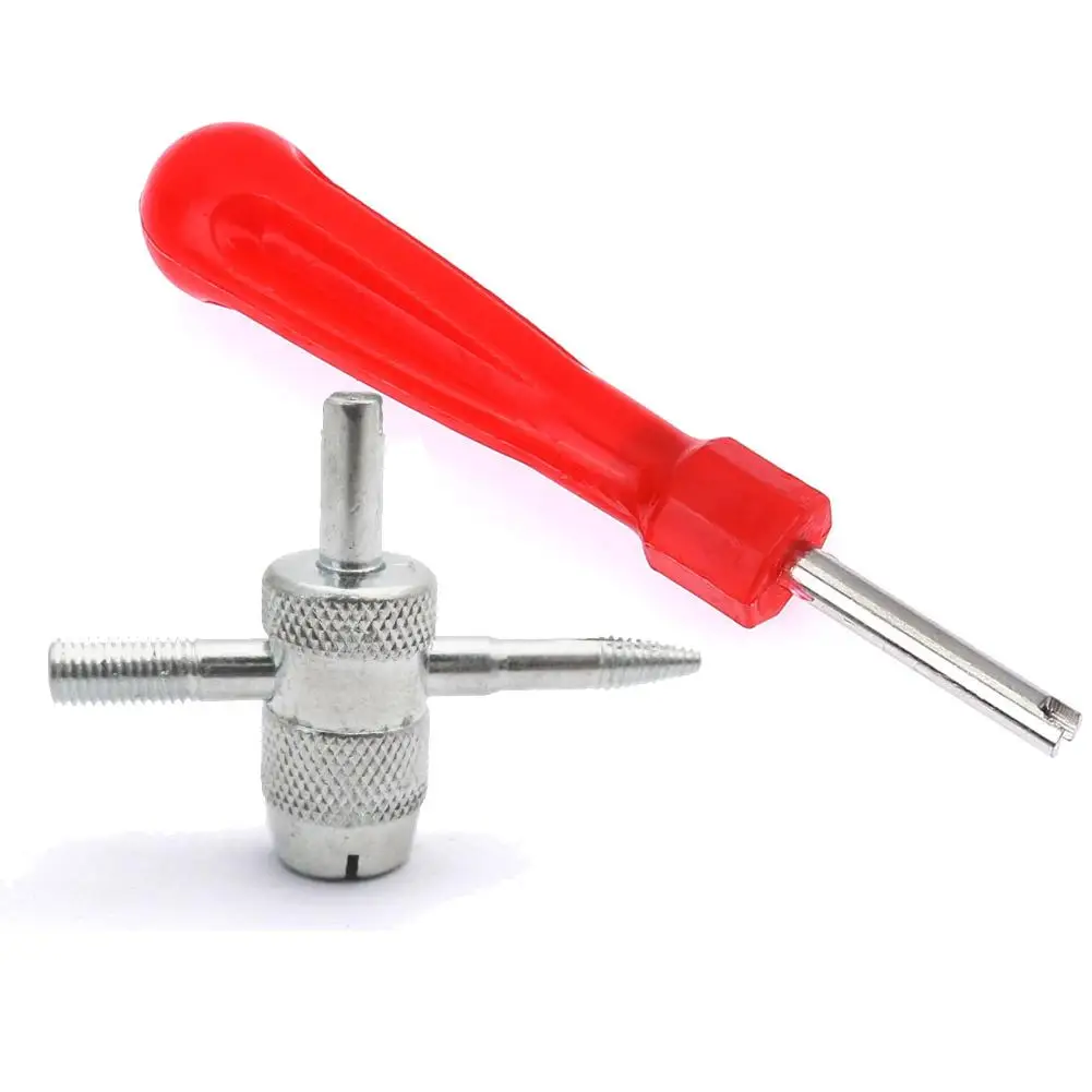 

Tire Valve Stem Removal Puller Repair Tool and Valve Core Tool For Car Motorcycle