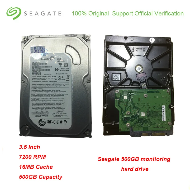  Original Seagate ST3320410SV 320 GB 35 pulgadas disco duro interno 7200 RPM SATA 20 6 Gb/s 8 MB cac