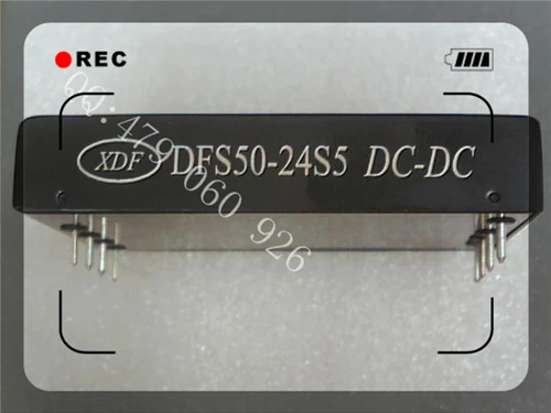 

[ZOB] XDF xindafei power module 50W 24V 5V DC-DC DFS50-24S5