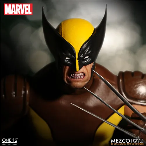 Mezco 76531 1:12 мультфильм Росомаха Коллекция фигурка для фанатов подарок на праздник