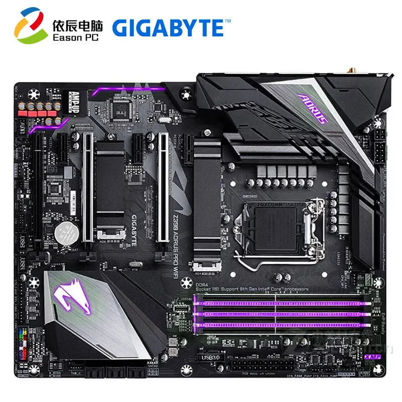 GIGABYTE GA-Z390 AORUS PRO WIFI E-sports master настольная материнская плата LGA1151 DDR4 64G ATX GIGABYTE GA-Z390 AORUS PRO WIFI E-sports master настольная материнская плата LGA1151 DDR4 64G ATX