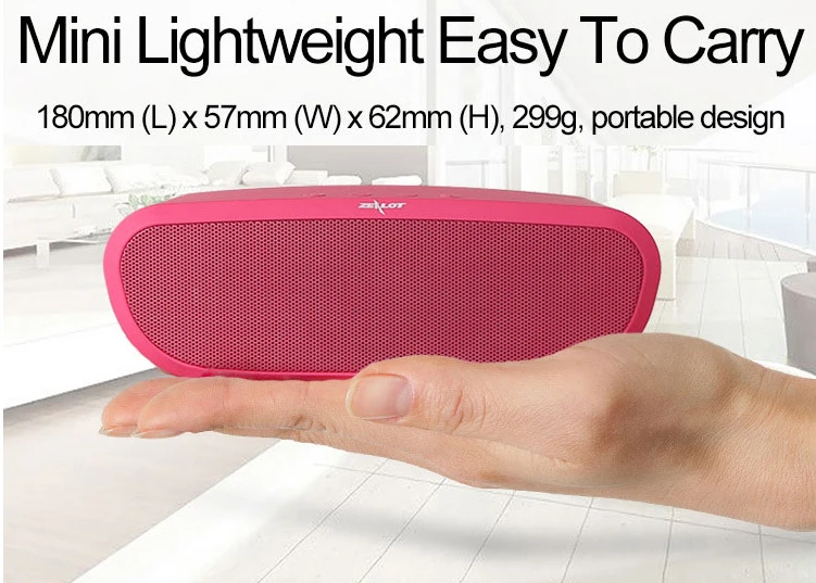 ZEALOT S9 Портативный беспроводной Bluetooth 4 0 динамик Поддержка TF карты AUX U диск